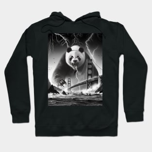 "Pandadoom": Terror at the Stormy Bridge Hoodie